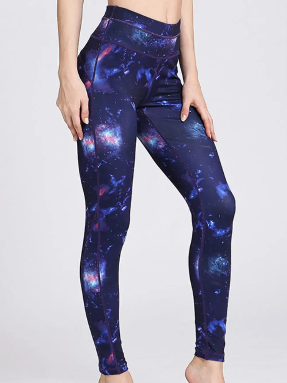 Printed high waist active leggings for women, stylish workout and fitness wear